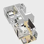 Apartment Le Cocon Blanc -t2 Cosy Avec Parking Prive & Balcon - Gare, Nouvelle