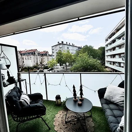 דירה Le Cocon Blanc -t2 Cosy Avec Parking Prive & Balcon - Gare, Nouvelle *