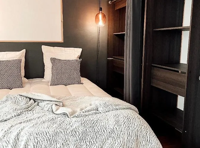 Le Cocon Blanc -t2 Cosy Avec Parking Prive & Balcon - Gare, Nouvelle 아파트 *