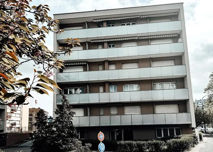 Le Cocon Blanc -t2 Cosy Avec Parking Prive & Balcon - Gare, Nouvelle 아파트 *