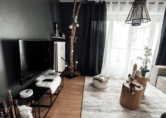 Le Cocon Blanc -t2 Cosy Avec Parking Prive & Balcon - Gare, Nouvelle * 메스