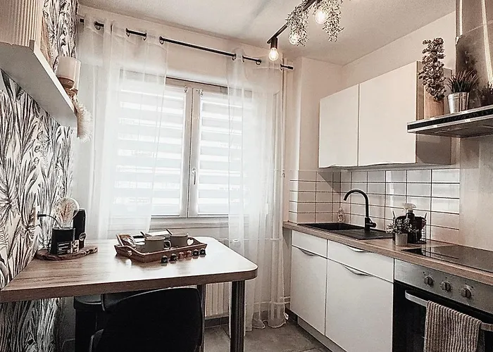 아파트 Le Cocon Blanc -t2 Cosy Avec Parking Prive & Balcon - Gare, Nouvelle *